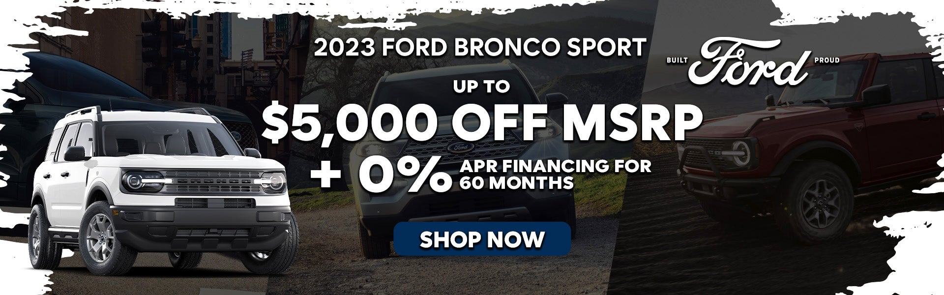 2023 Ford Bronco Sport Special Offer
